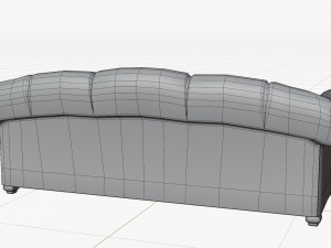 Cartoon Sofa Model Model 3D