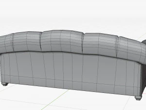 Cartoon Sofa Model 3D Model