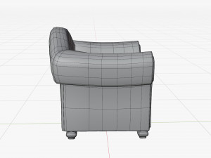 Cartoon Sofa Model Model 3D