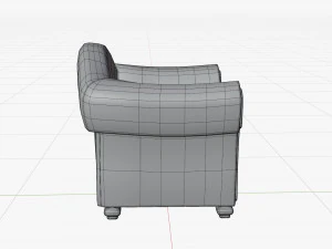 Cartoon Sofa Model 3D Model