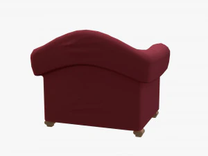 Cartoon Sofa Model 3D Model