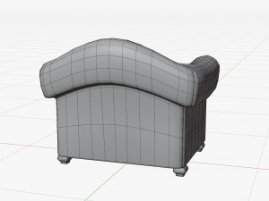 Cartoon Sofa Model Model 3D