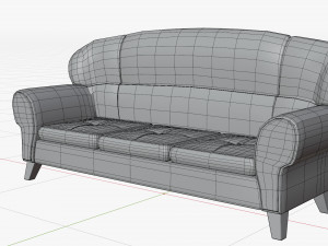 Cartoon Sofa Model Model 3D