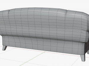 Cartoon Sofa Model Model 3D