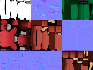 Cartoon Sofa Model 3D Model