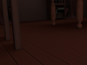 Halloween Cartoon Room Model 3D