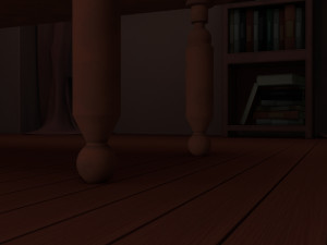 Halloween Cartoon Room Model 3D