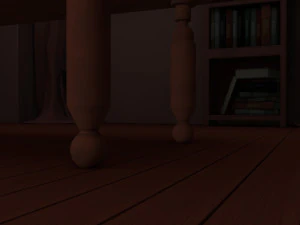 Halloween Cartoon Room 3D Model