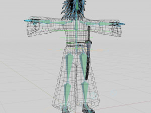 Kokushibo - Kimetsu No Yaiba Modello 3D
