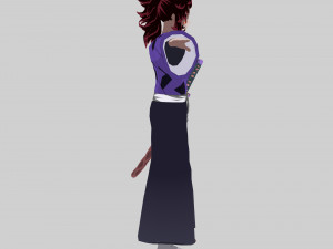 Kokushibo - Kimetsu No Yaiba Modello 3D