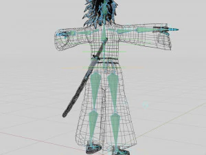 Kokushibo - Kimetsu No Yaiba 3D Model