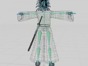 Kokushibo - Kimetsu No Yaiba 3D Model