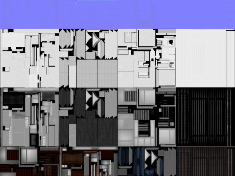Japanese Training House - Dojo 3D Model