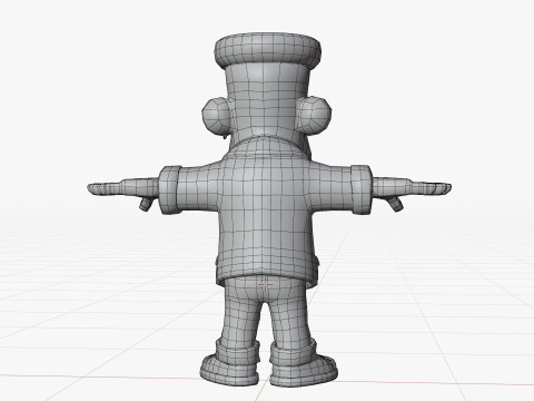 Personaje estilizado de Frankenstein Modelo 3D