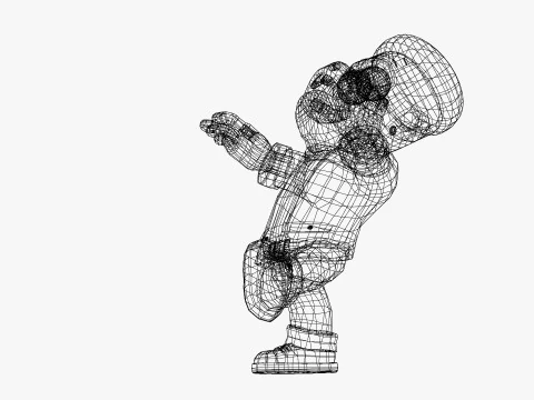Stylized Frankenstein Character 3D Model