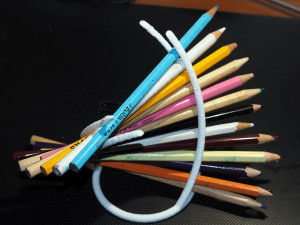 swirly pen holder 3D Print Model
