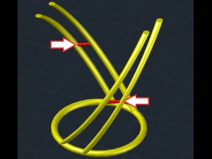 swirly pen holder 3D Print Model