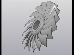 Turbine blades 3Dモデル