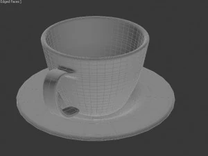tazza di caff&egrave; Modello 3D