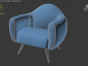 comfortable chair Modelo 3D