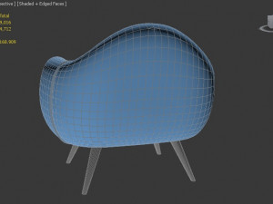 comfortable chair Modelo 3D
