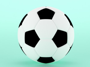 football 3D 모델