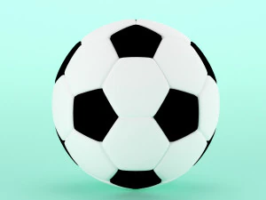 football 3D Model