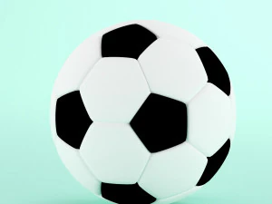 football 3D Model