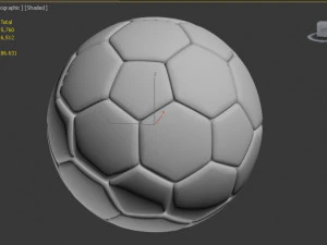 football 3D Model
