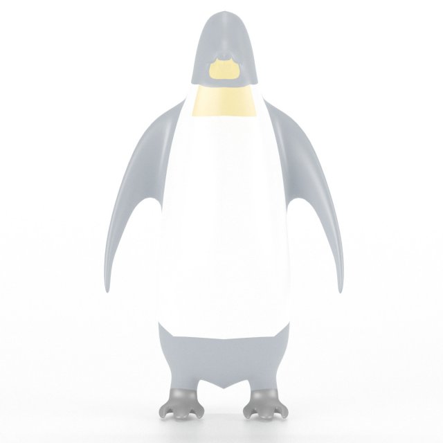 cartoon penguins 3D 모델 .c4d .max .obj .3ds .fbx .stl .blend 