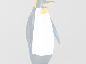 cartoon penguins 3D 모델