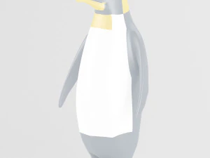cartoon penguins 3D Model