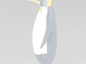 cartoon penguins 3D Model