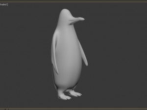 cartoon penguins 3D 모델