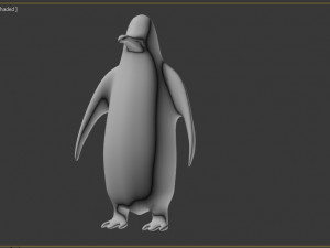 cartoon penguins 3D 모델