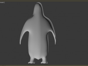 cartoon penguins 3D 모델
