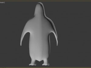 cartoon penguins 3D Model