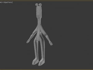 cartoon character 3D Model