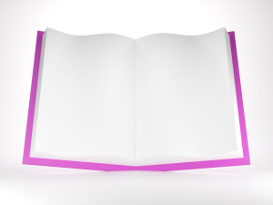 book page flip Modelo 3D