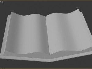 book page flip Modelo 3D
