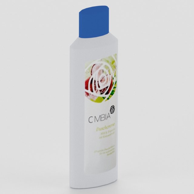 shampoo bottle 3D मॉडल .c4d .max .obj .3ds .fbx .stl .blend 