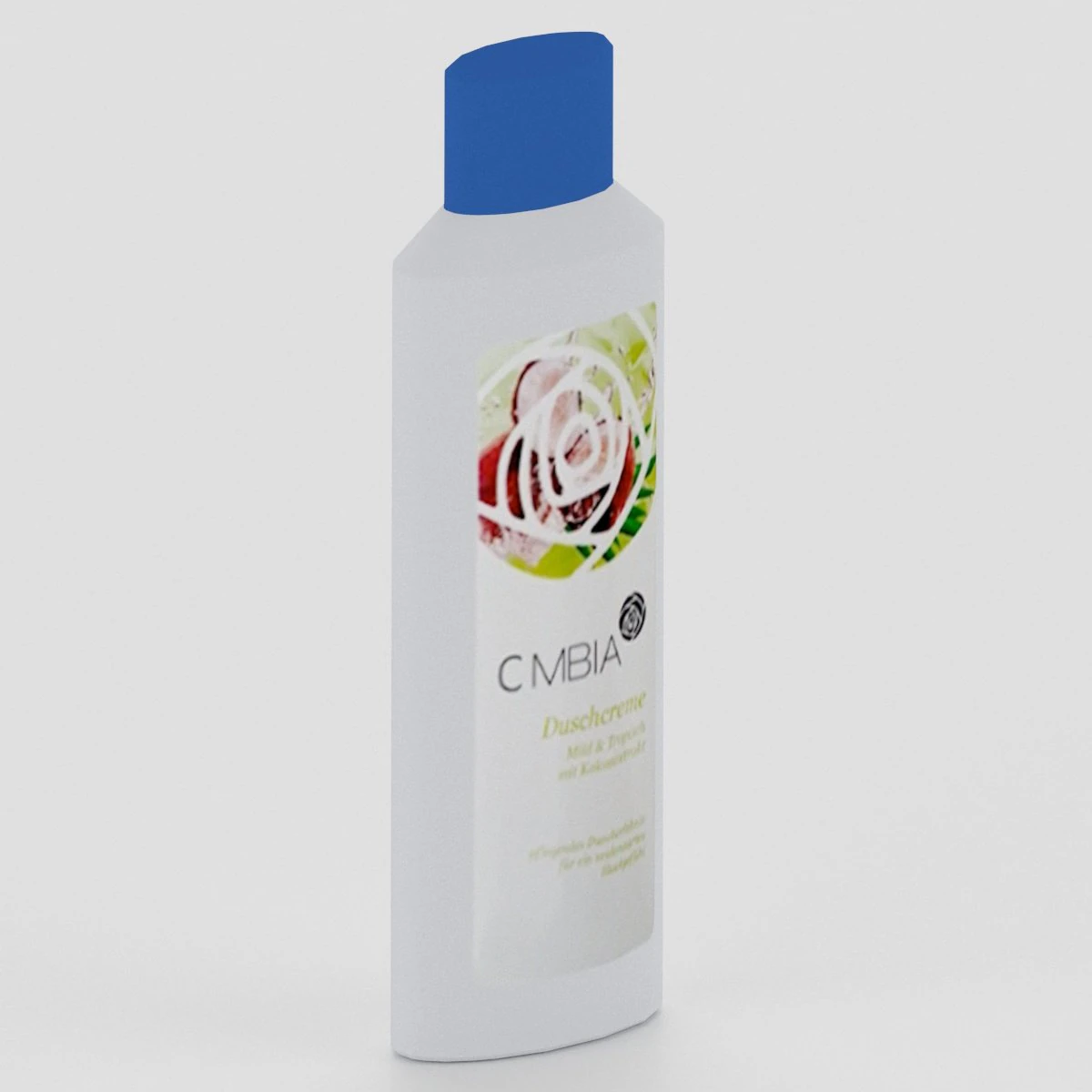 shampoo bottle 3D Model .c4d .max .obj .3ds .fbx .stl .blend 