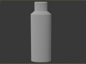 shampoo bottle 3D मॉडल