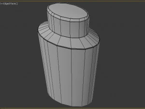 shampoo bottle 3D Model