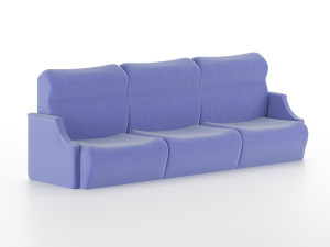 sofa seti Modelo 3D