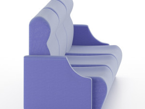 sofa seti Modelo 3D
