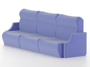sofa seti Modelo 3D
