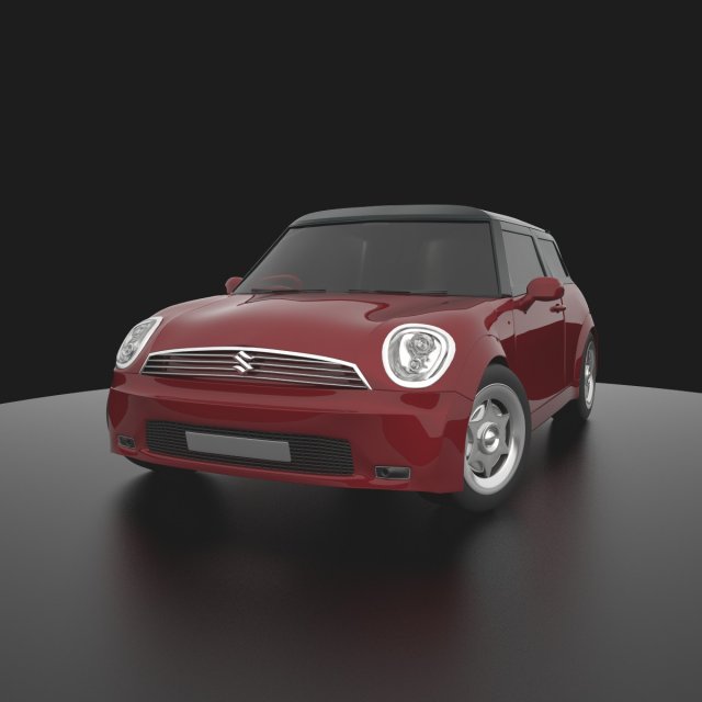 real car model 3D Model .c4d .max .obj .3ds .fbx .stl .blend 