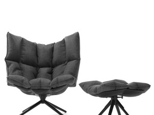 husk armchairs patricia urquiola Modelo 3D