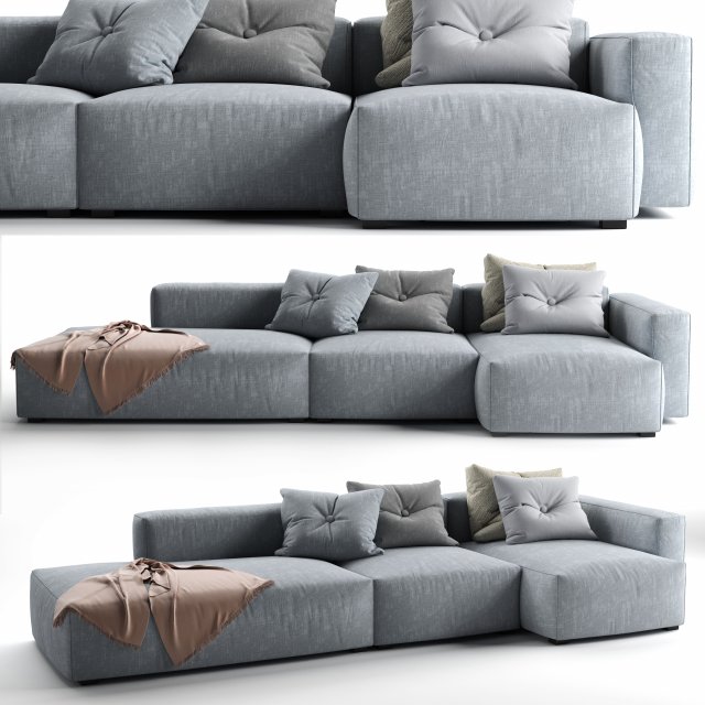 sofa mags soft Modèle 3D .c4d .max .obj .3ds .fbx .stl .blend 